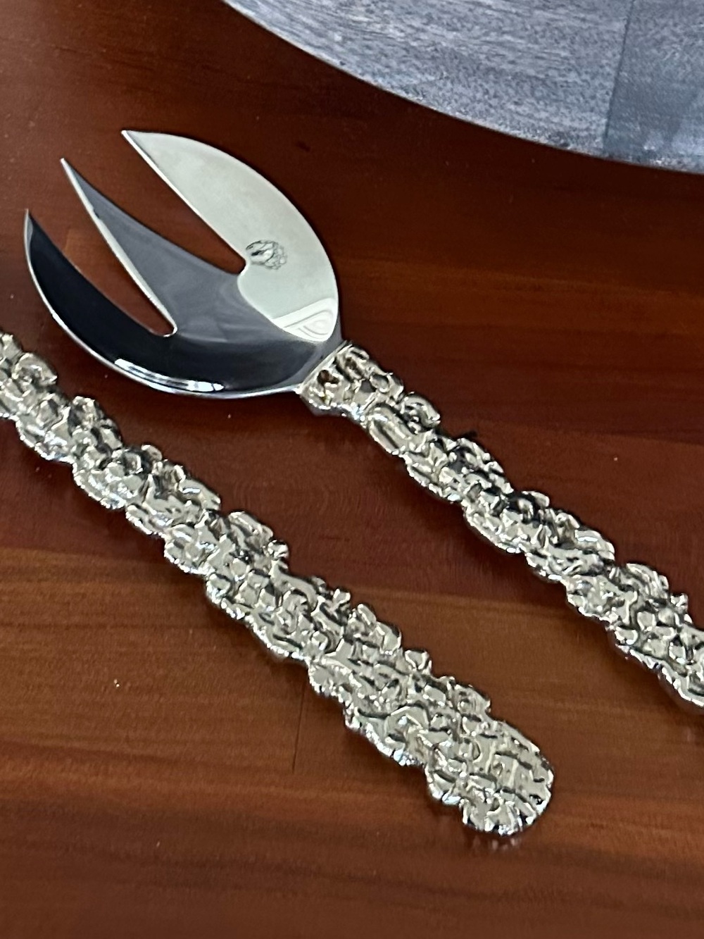Michael Aram Salad Service Set Large Serving Spoon and Serving Fork - Picture 9 of 12